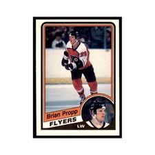 1984 O-Pee-Chee Brian Propp Philadelphia Flyers #166