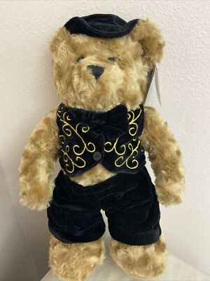 THE CHERISH COLLECTION NOVA PLUSH BEAR WITH TIE 2009