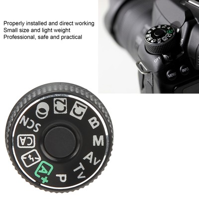 Camera Top Cover Mode Dial Button ABS Robust Camera Top Cover Mode Dial Lid New