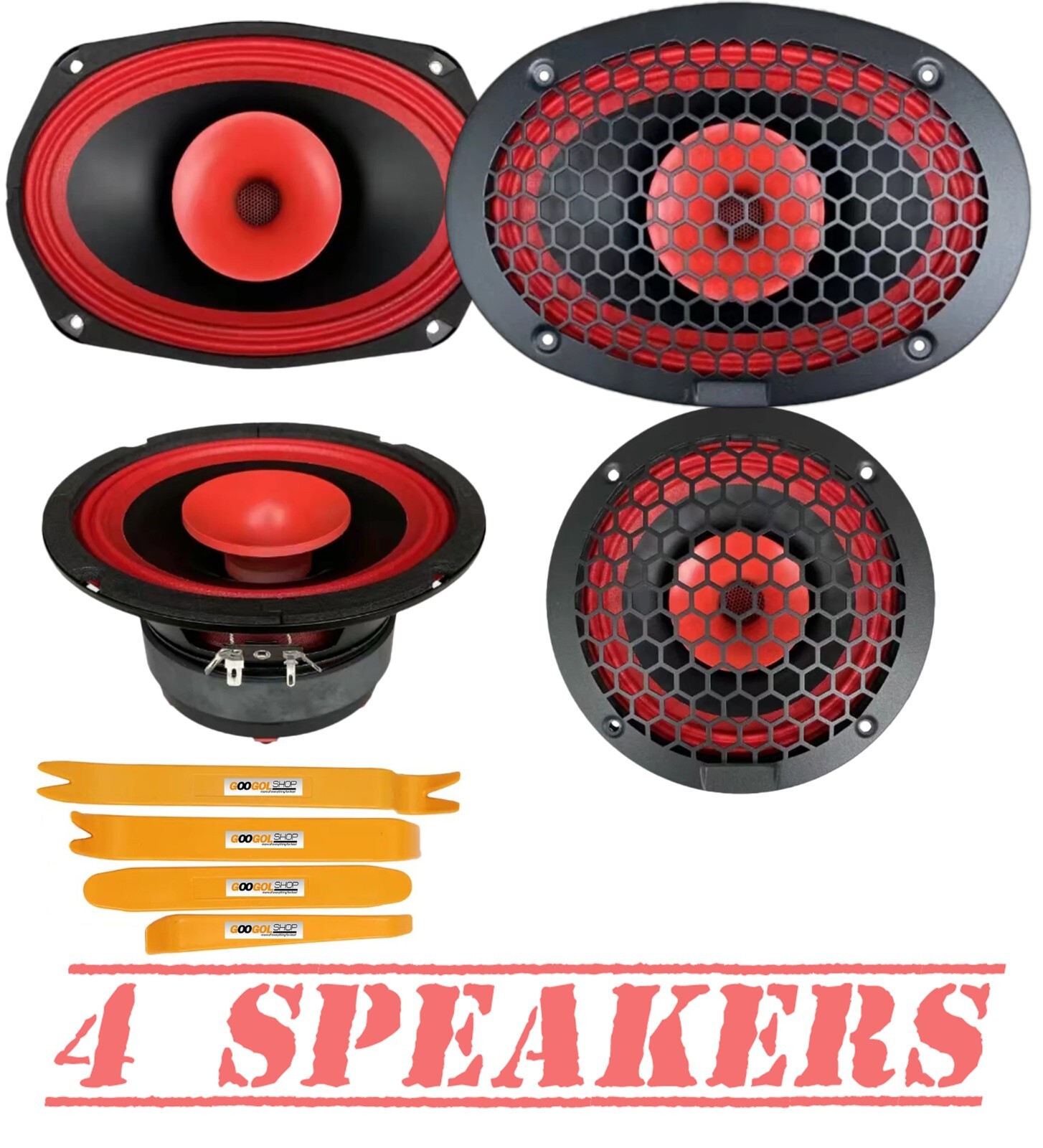 Cerwin-Vega 2-полосные CVPX69 6x9 CVPX65 65 Полнодиапазонные динамики с рупорным твитером 32990₽