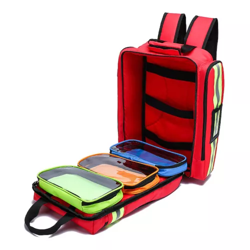 Kit médico de primeros auxilios mochila de rescate de emergencia almacenamiento gran capacidad exterior*/ - Imagen 15 de 32