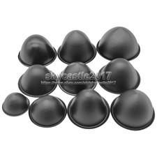 2pcs 22mm 50mm Speaker Dust Cap Woofer Plastic Bullet Head Dome Cover