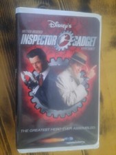 VHS DISNEY'S Inspector Gadget MATTHEW BRODERICK CLAMSHELL