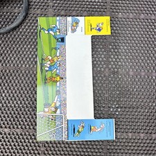 1 Old Tecmo World Cup Soccer Monitor Bezel Original factory Arcade Video Game