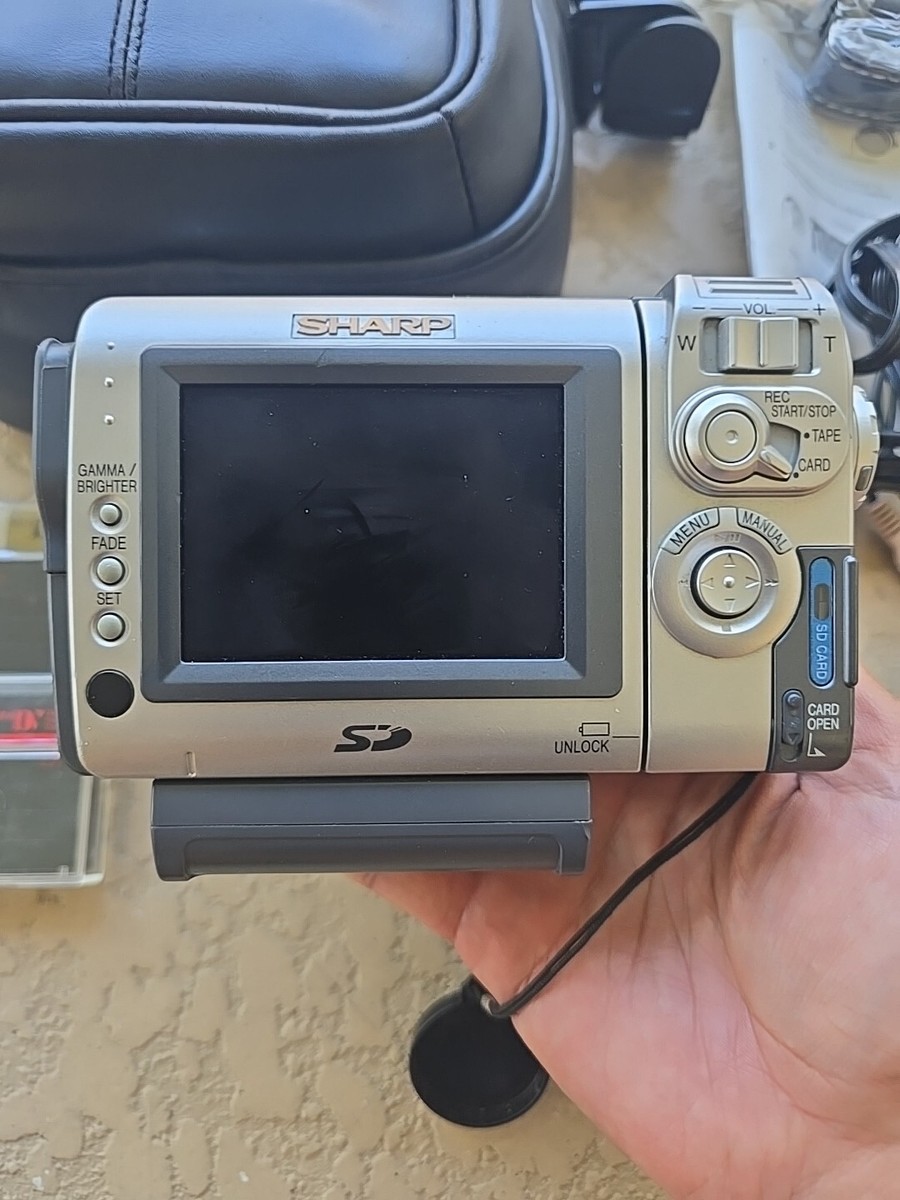 Sharp Digital Viewcam Mini DV Video Camera Model VL-NZ150 Sharp Digital Viewcam Mini DV Video Camera Model VL-NZ150
