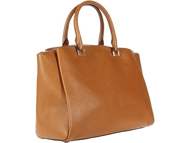 michael kors maxine small pebbled leather satchel