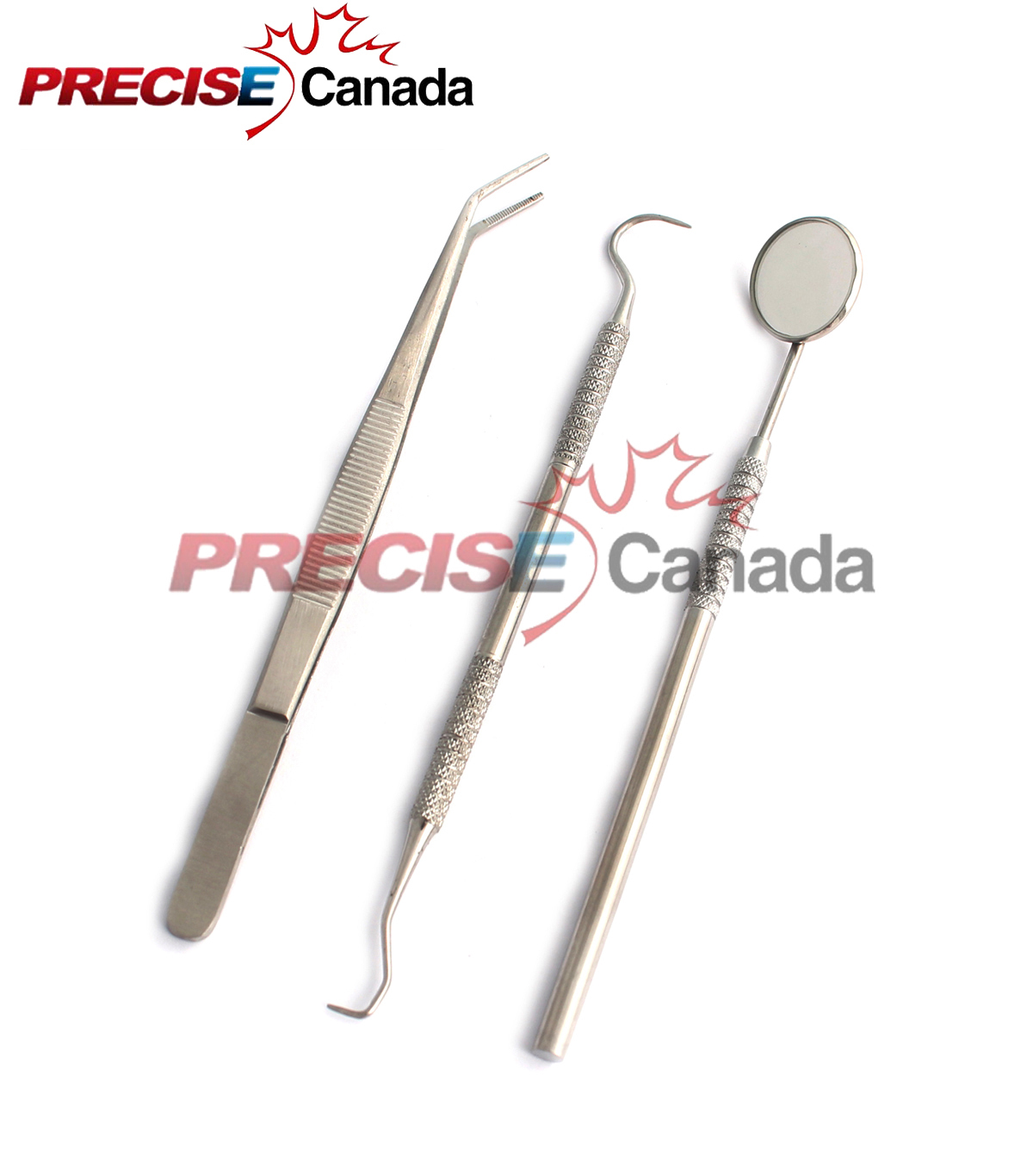 DENTIST DENTAL MOUTH MIRROR & SCALER HYGIENE EXAMINATION CLEANING SET PR-0030