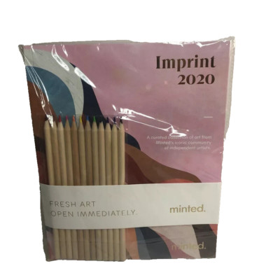 Imprint 2020 Skin Tones 12 Color Pencils Adult coloring Collection of art Minted