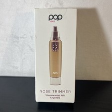 POP Sonic Nose Trimmer Yellow Gold Tone Trim Unwanted Hair. Anywhere NEW in Box