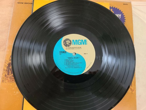WILLIAM WYLER'S BEN-HUR S1E1, VINYL LP and the making of Ben Hur booklet. - 第 9/11 張圖片