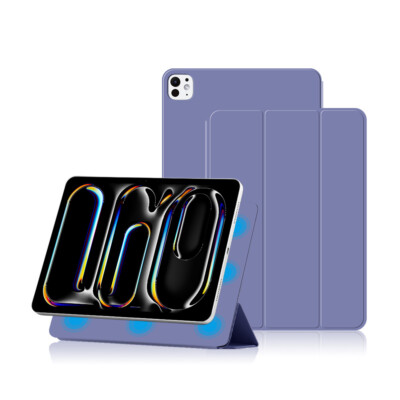 Slim Auto Sleep Magnetic Folio Leather Cover For iPad Pro M5/Air M4 2026 11/13in