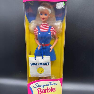 Barbie Shopping Time Puppe Special Edition Wal-Mart Exclusive 1997 Mattel 18230