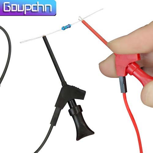 Goupchn 10PCS Mini Grabber SMD IC Test Hook Clip Jumper Probe for Logic Analyzer - Picture 7 of 11
