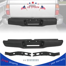 Rear Steel Step Bumper For Toyota Tacoma 1995-2004 Truck Black Complete Assembly Rear Steel Step Bumper For Toyota Tacoma 1995-2004 Truck Black Complete Assembly