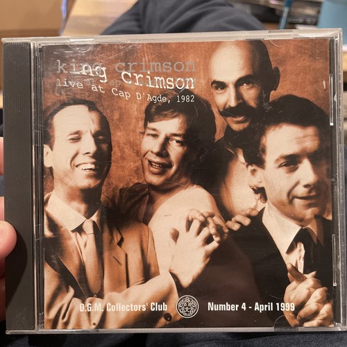 King Crimson Live at Cap D'Agde 1982 CD Collectors Club #4 - Picture 1 of 4
