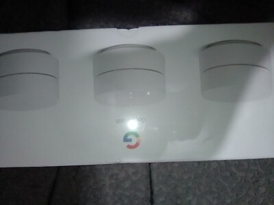 Google Wifi - AC1200 - Mesh Wifi System - Wifi Router - 4500 Sq Ft Coverage - 3 