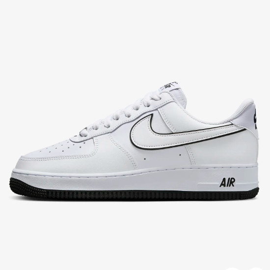 Полуботинки Nike Air Force 1 07 Белый/черный (DV0788-103) Доставлены в кратчайшие сроки