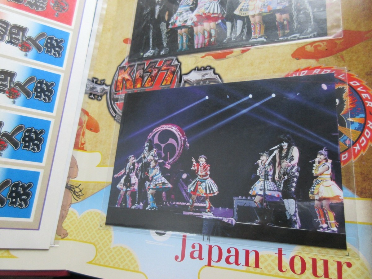 KISS 40th Anniversary 2015 Japan Tour Postal Stamp Momoiro Clover