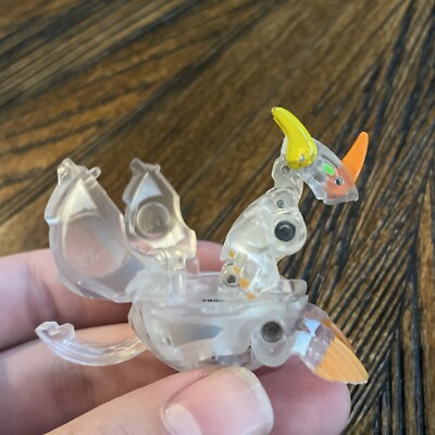 Bakugan Battle Brawlers Clear Translucent Helix Dragonoid
