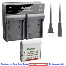 Kastar Battery Rapid Charger for Kodak LB-060 Kodak PixPro AZ251 PixPro AZ361