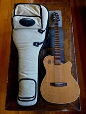 Godin A6 hybrid acoustic/electric hollowbody active w/bag 2002 - natural