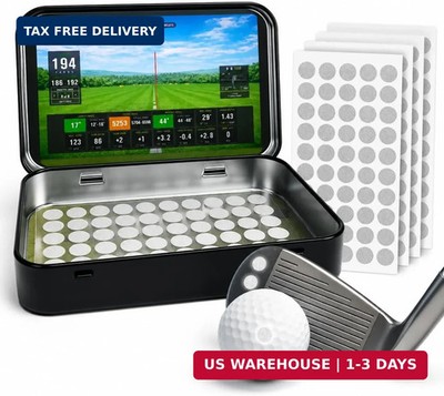 Fix Inaccurate Golf Simulator Readings - 0.25'' Reflective Dot Stickers for Launc