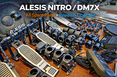 Alesis Nitro Mesh DM7 elektronisches Schlagzeug Ersatzteile | Pads Becken Modul Rack
