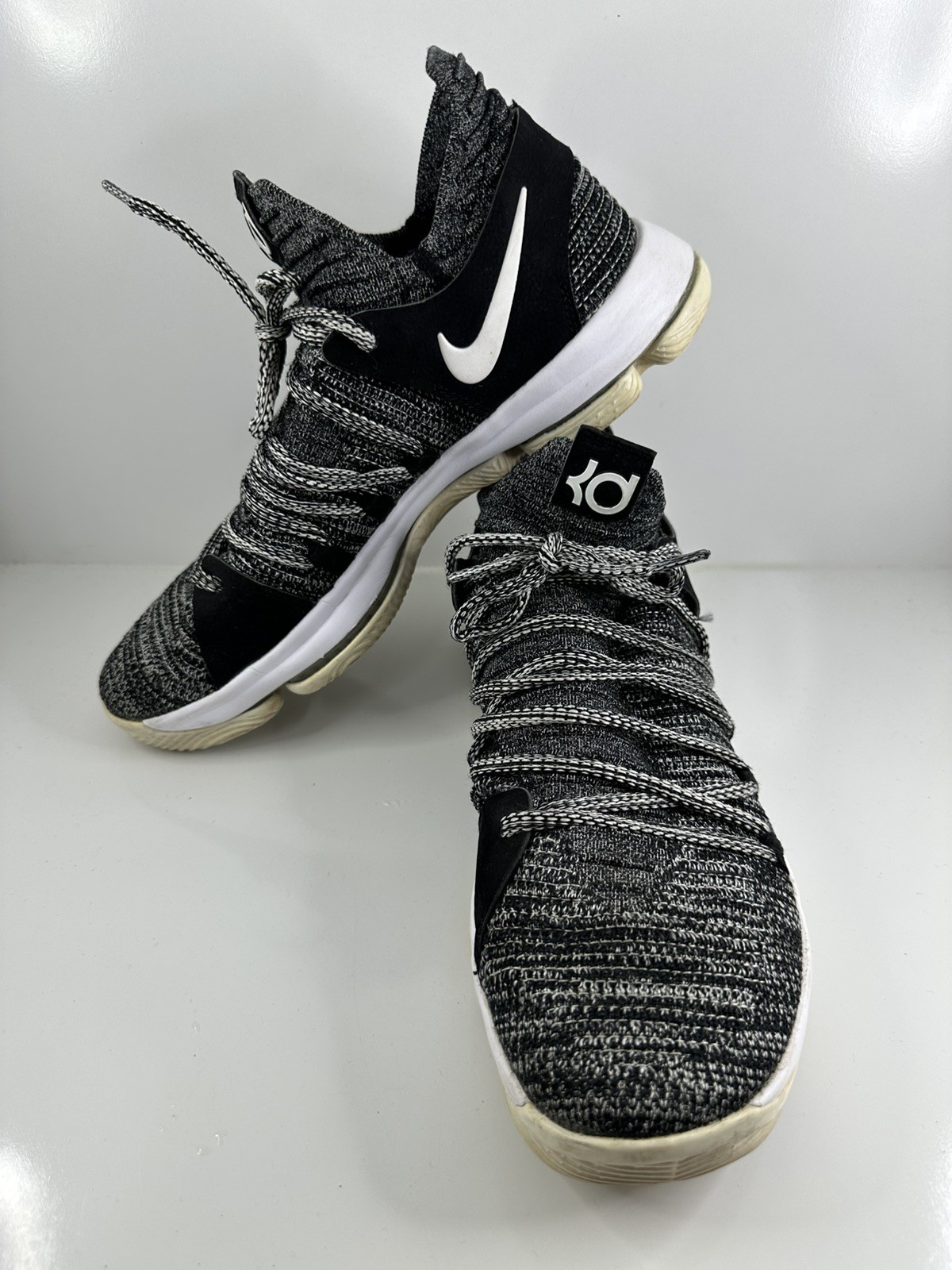 Nike Zoom Kd 10 Oreo Men&rsquo;s Size 11 Basketball Shoes / 8978