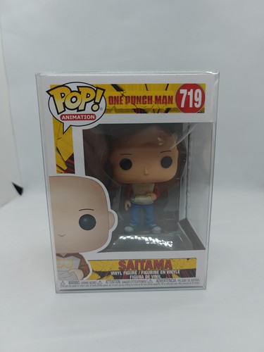 Funko Pop! Vinyl: One Punch Man - Saitama #719 + Protector 🔥