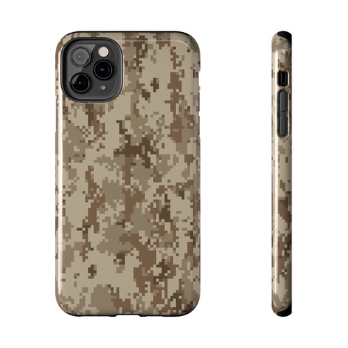 Digital Camo Desert, robuste Camouflage iPhone Hüllen, robuster Handyschutz. - Bild 31 von 31
