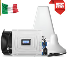 3 in 1 Kit Ripetitore Tribanda GSM DCS 2G 3G 4G 900/1800/2100 MHz Amplificatore