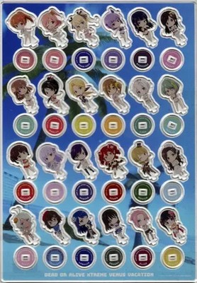 DOAXVV Venus Acrylic Stand Main Board Group Koei Tecmo Used Japan 29.5cm Japan