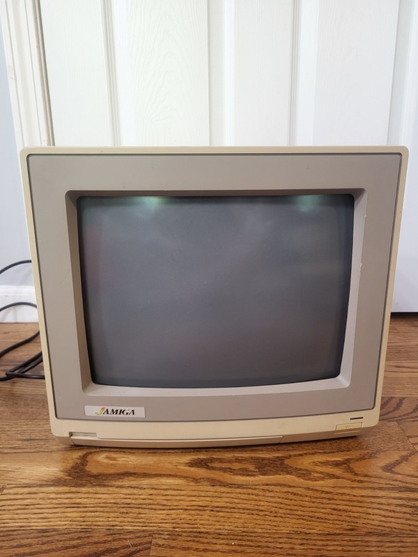 Commodore Amiga Computer Monitor Rare Vintage Model 1080 - Tested - Works Great