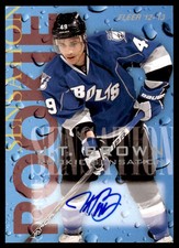 2013-14 Fleer retro rookie 7/18 J.T Brown Rookie Auto bolts lightning