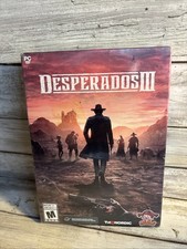 New! Desperados 3 III PC PHYSICAL Sealed Mature 17+ Wild West Setting Ships Free
