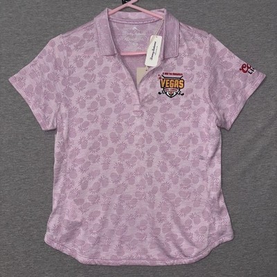 Tommy Bahama Island Active Women s Medium Polo Mahomes Vegas Golf Classic Chiefs
