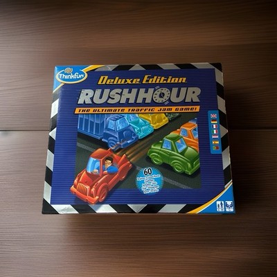 ThinkFun Rush Hour Deluxe Edition Sliding-Block Game Cars New Other 2010