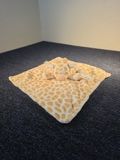 Carter's Giraffe Lovey Plush Security Blanket Baby Infant Pacifier Holder 14"