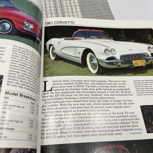 Chevrolet: The Complete History - Hardcover Book Consumers Guide - Picture 8 of 8
