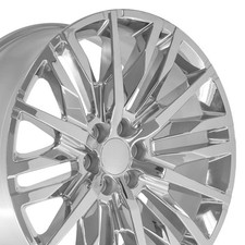 Set4 5921 Chrome 24x10 Wheels 6x139.7 31et Fit Cadillac Chevy Gmc Set4 5921 Chrome 24x10 Wheels 6x139.7 31et Fit Cadillac Chevy Gmc