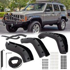 Front Rear Wheel Fender Flares Fit For 1984-2001 Jeep Cherokee Xj 4-door New