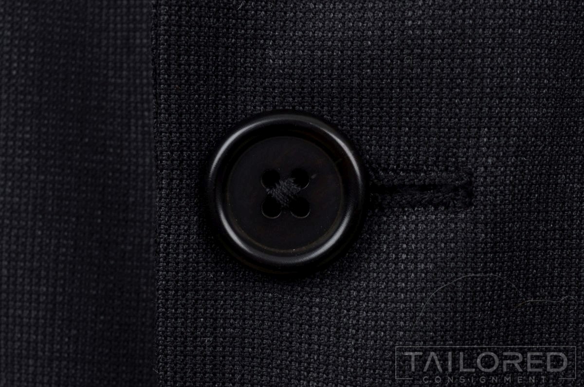 HICKORY FREEMAN Recent Solid Gray Tic 100% Wool J… - image 3