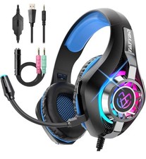 Gaming Headset for PC, Ps5, Ps4, Switch, Mobi...