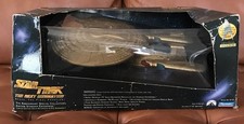 Star Trek TNG USS Enterprise D Gold 7th Anniv. Collectors Edition NEW Playmates