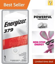 379 SR521SW Silver Oxide Battery Pack of 5   Compact  Long-Lasting Energy