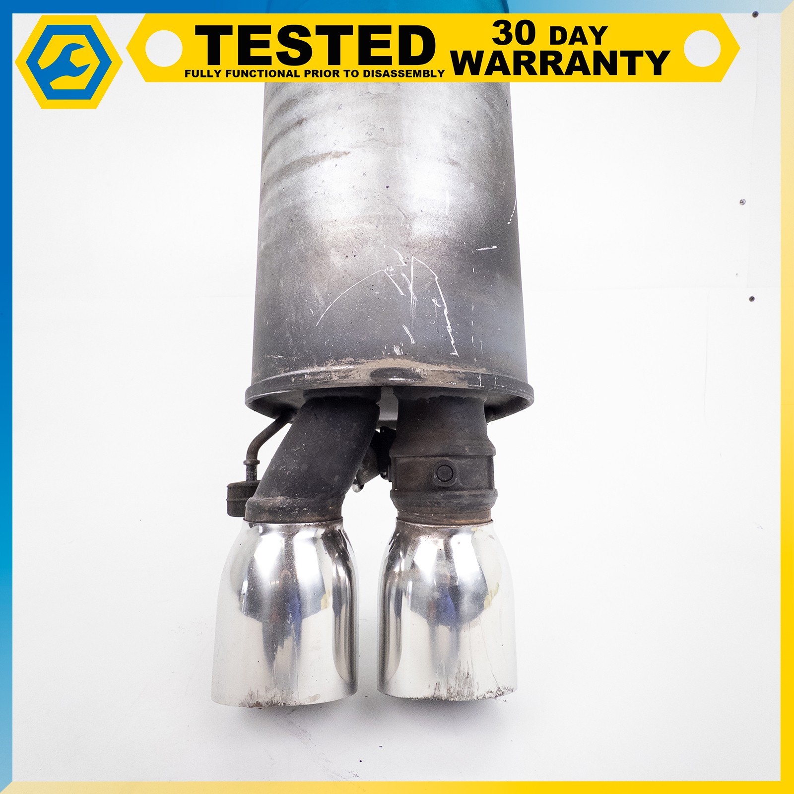 05-13 CHEVROLET CORVETTE C6 REAR RIGHT PASSENGER SIDE EXHAUST MUFFLER PIPE OEM