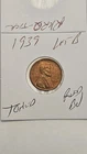 wheat penny 1939 LINCOLN CENT GREAT RED BU 1939-P NICE UNC RAINBOW TONED LOT #B