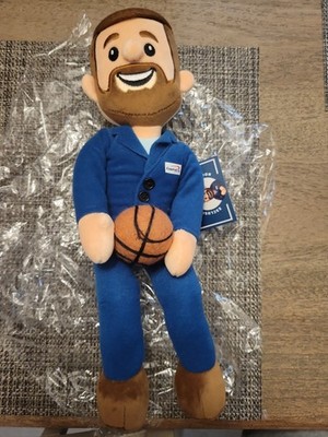 Little Capital One Bank Guy On The Shelf Plush Stuffed Toy Final Four Edition