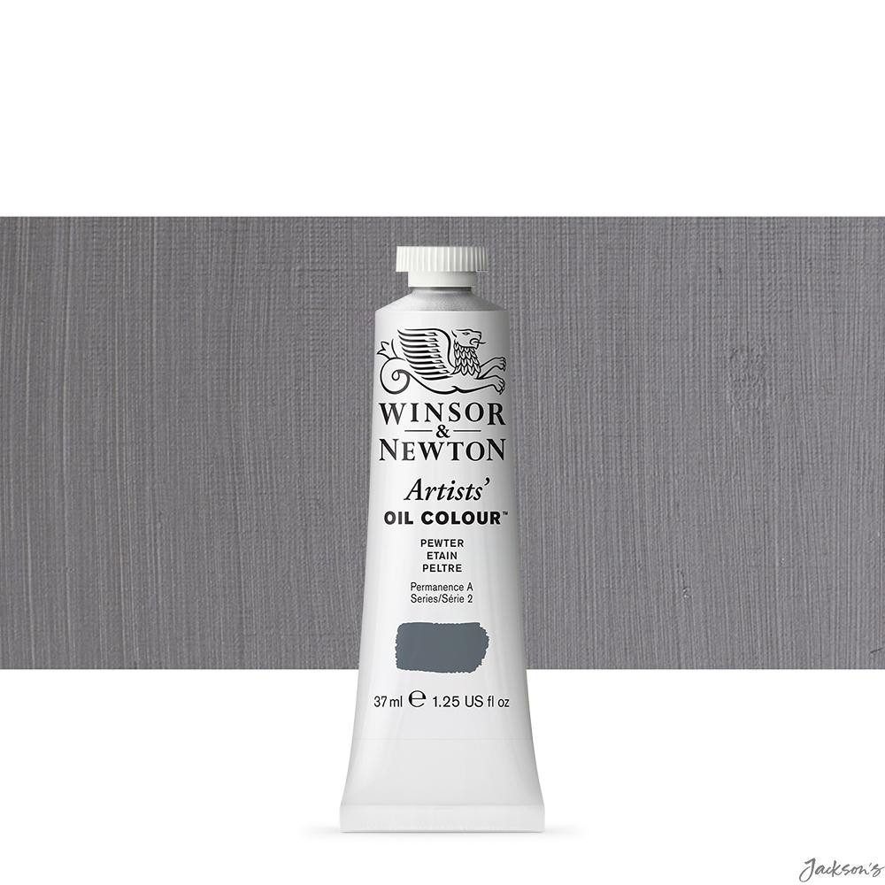 Winsor & Newton : Artists' : Oil Paint : 37ml : Pewter