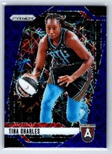 2024 Panini Prizm WNBA #36 Tina Charles Blue Velocity Prizms Basketball
